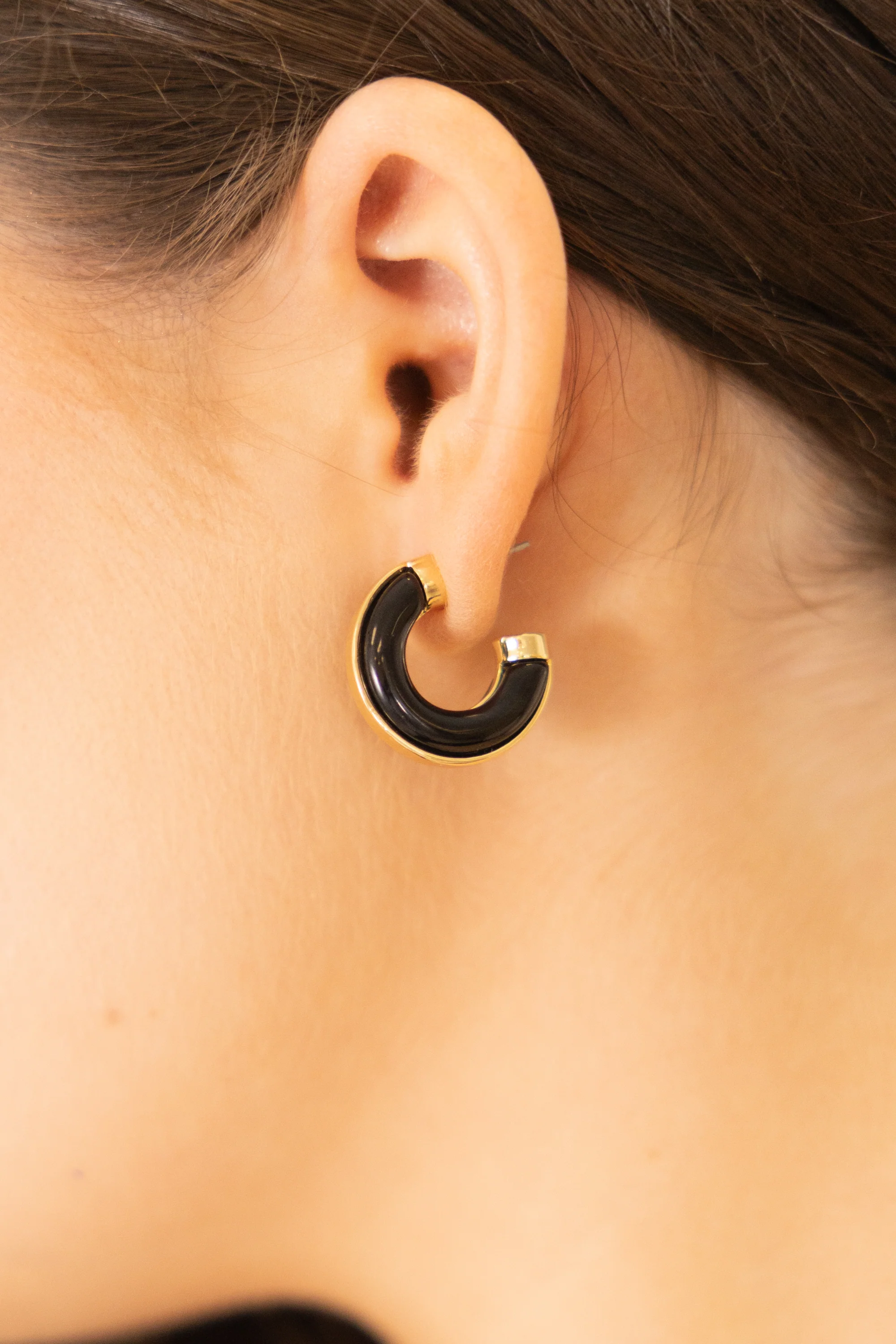 Divine Beauty Earrings, Black - Giverhouse